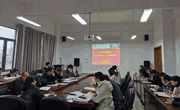 学院召开2023年第三十九次教职工集中政治学习会议